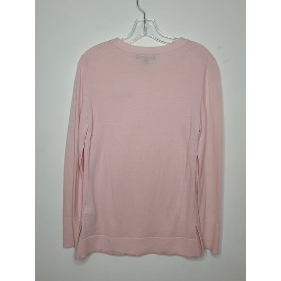 Banana Republic pink merino long sleeve sweater - medium - Picture 4 of 7